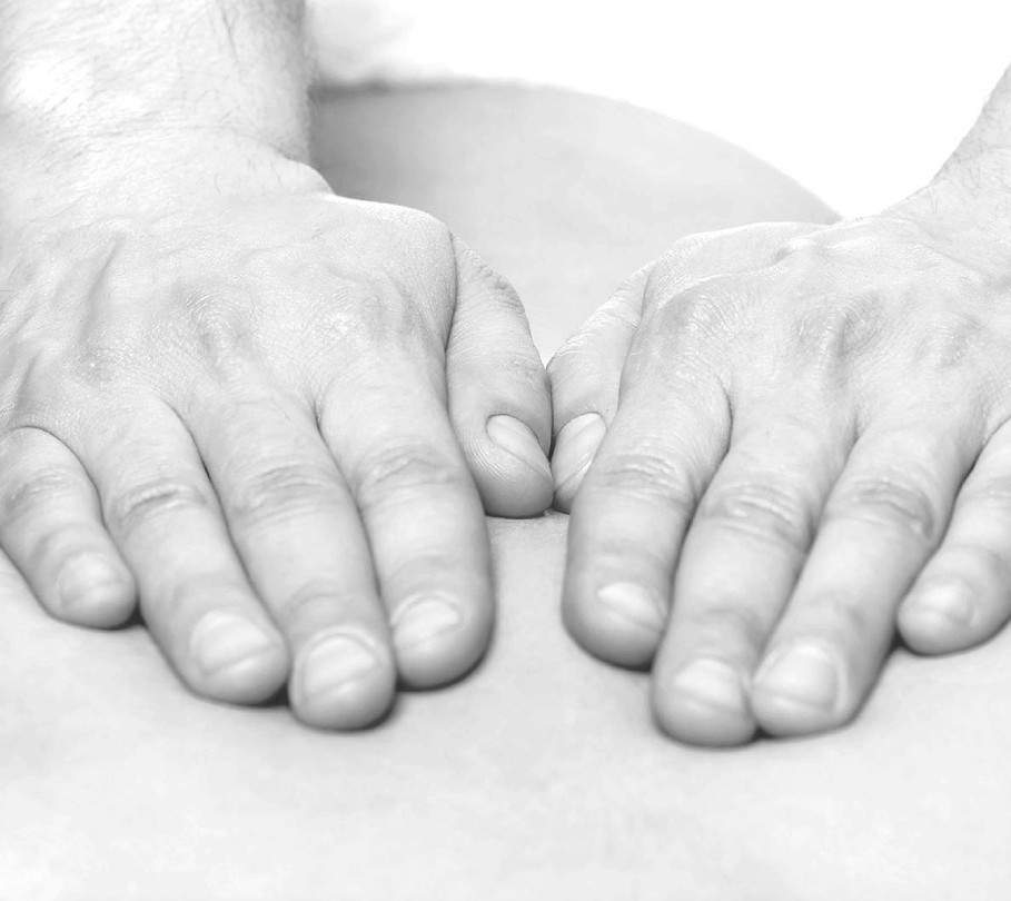 Escuela de espalda, masaje